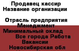 Продавец-кассир › Название организации ­ Southern Fried Chicken › Отрасль предприятия ­ Менеджмент › Минимальный оклад ­ 40 000 - Все города Работа » Вакансии   . Новосибирская обл.,Новосибирск г.